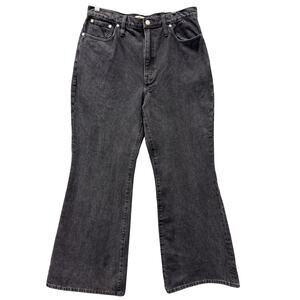 Madewell Jeans Womens 31 Baggy Flare in Lunar Wash